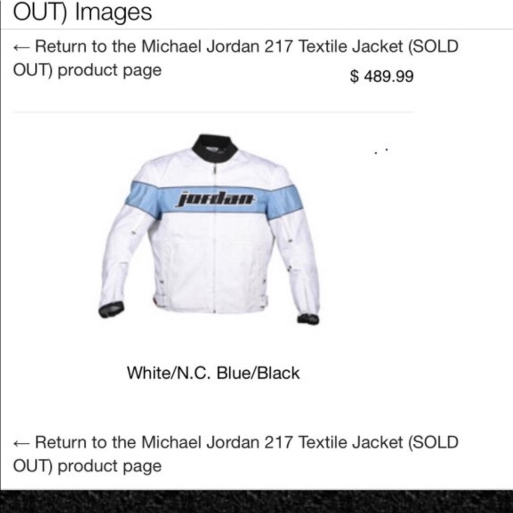 Jordan riding jacket